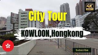 GoInter |  Kowloon, Hongkong City Tour 4K 60fps