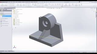 Creating a Reference Axis in SolidWorks