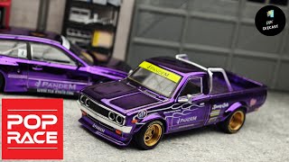 Pandem Datsun 620 Pickup Tokyo Auto Salon 2025 by Pop Race 1/64 | UNBOXING and REVIEW