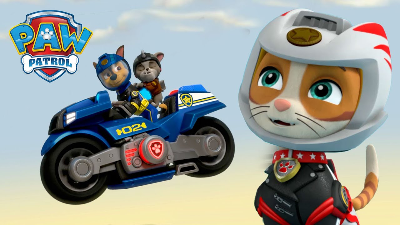 Vadmacska és A Motokutyik Megmentik Chase T és A Vau Vau Bandát