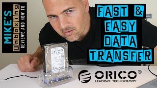 SUPER FAST DATA TRANSFER Unboxing Orico 6139U3 HDD Dock