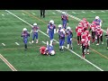 🏈 9u mrfl championship 🏆 lasalle warriors v. st leonard cougars 2024 🏆 insane ending💣🧨