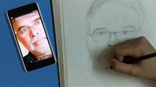 How to draw a Portrait in 1 Hour !!! Easy to follow steps for beginners | Tutorial for BEGINNERS
