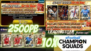 eFCS 2500 PB Draw | 10X eFCS 2023 Grab Bag Draw Leading Star 2022-23 Rate Up! | 230107