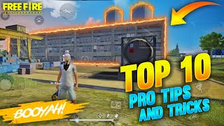 TOP 10 FACTORY PRO TIPS AND TRICKS||FREE FIRE BEST TRICKS IN TAMIL|| RUN GAMING TAMIL||FACTORY TIPS