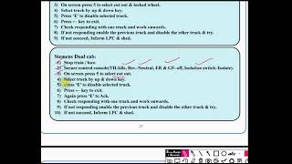 truck and truction motor isolation