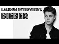 JUSTIN BIEBER INTERVIEW (2010) | Lauren Toyota