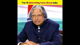 Top 10 Interesting Facts About India | Amazing Facts | #india #facts #short #trending #shorts