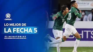Eliminatorias Sudamericanas | Los goles de la Fecha 5