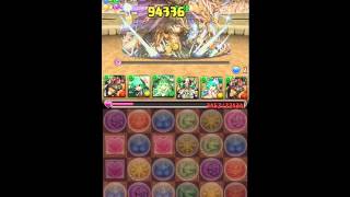 【パズドラ】チャレンジダンジョン！14 Lv9「覚醒バステトpt」