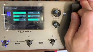 Flamma FX150/FX200 Wah 와우 설정 방법