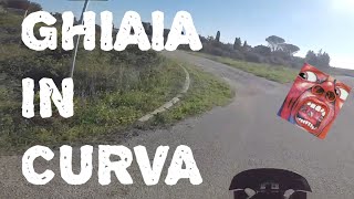 CURVA e GHIAIA come ci SALVIAMO! @MotociclettaTeamDanieleLeva