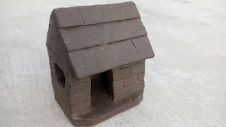 How to make clay house | களிமண்ணில் வீடு செய்வது எப்படி? | kalimann