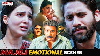 Majili Hindi Dubbed Movie Emotional Scenes | Naga Chaitanya, Samantha | Aditya Movies