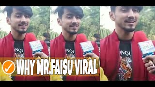 Why Mr.Faisu Viral ? | Mr Faisal Interview