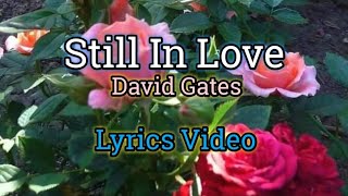 Still In Love - David Gates (Lyrics Video)