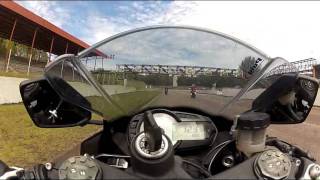 Motormatic Kawasaki ZXR250 in Pasir Gudang Race Circuit