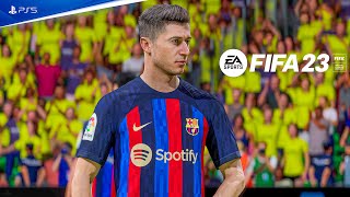 FIFA 23 - Barcelona vs Villarreal - Laliga 22/23 | PS5™ Gameplay [4K60]