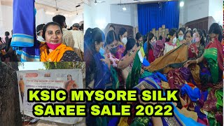 KSIC Mysore Silk Saree Sale 2022 l ಕರ್ನಾಟಕ ಮೈಸೂರು ಸಿಲ್ಕ್ ಸೀರೆಗಳ ಸೇಲ್ ಬಂದಿದೆ #bengaluruvlogsinkannada