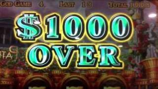 【激祝♪】1000枚オーバー達成!!【ミリオンゴッド～神々の系譜～】$1000 OVER