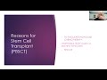 Stem cell transplant for Myeloma