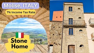 GORGEOUS Stone Home in Italian Village for Sale with BALCONIES and Breathtaking Views