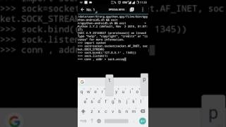 Python network programming #2 Creating TCP client and Server using sockets.