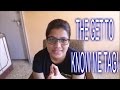 THE GET TO KNOW ME TAG!