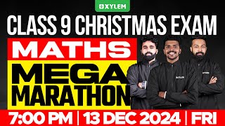 Class 9 Christmas Exam | Maths | Mega Marathon | Xylem Class 9