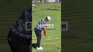 Sungjae Im golf swing at the Players Championship 2023
