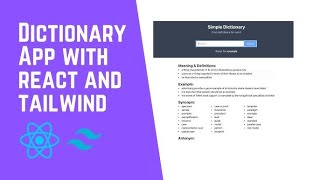 Create a Simple Dictionary App with React Native & Tailwind CSS