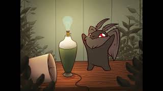 Mothman Animation - Mothman Learns About Lamps