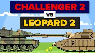 British Challenger 2 vs German Leopard 2 - Which Is Better? - Main Battle Tank / Military Comparison