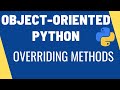 Python OOP - Method Overriding | Method Overloading