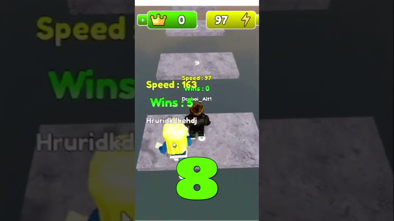 Roblox BUT every second you get  1 *SPEED*