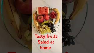 Easy Friut salad recipe#shortvideo #cooking#yummy#fruitdish😋👌