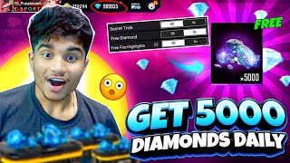 How To Get Free Diamonds In Free Fire Max 💎 (100% Working) || Secret Trick 2024 || FireEyes Gaming