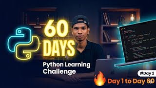 60 Days of python learning// #Day 2 operators