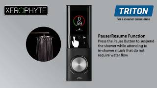 Triton Xerophyte Water Saving Digital Shower