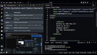 HTML Quotation and Citation Elements - HTML.