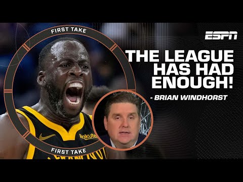 The league has HAD ENOUGH! ️ – Brian Windhorst on Draymond's suspension First Take