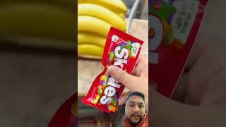 Rainbow skittles eating show #candy #sweet #fun #food #funny #comedychallenge #comedy #shorts