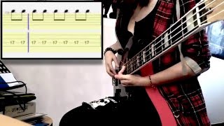 ARCTIC MONKEYS - The view from the afternoon [Bass Cover] {WITH TAB}