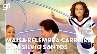 'Silvio Santos fez poupança para eu poder comprar um apartamento’: Maisa relembra início da carreira