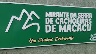 Mirante da Serra de cachoeiras de MACACU