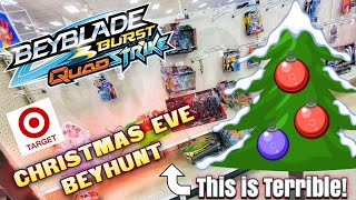 Beyblade Burst Toy Hunting at Target for Hasbro QuadStrike on Christmas Eve (Morning) - BEYHUNT