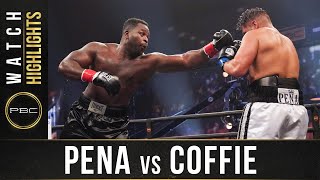 Pena vs Coffie HIGHLIGHTS: August 8, 2020 | PBC on FS1