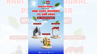 🔴 Live Lomba Fashion Show | MTs. Islamiyah Banat dalam rangka Hari Guru Nasional dan P5 & PPRA