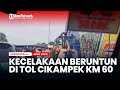 Kecelakaan Beruntun di Tol Japek KM 60 Arak Cikampek