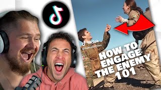 Veterans REACT to Military TikToks W/ Nikko